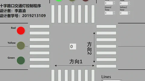 基于LabVIEW+ELVIS Ⅱ的智能交通灯系统
