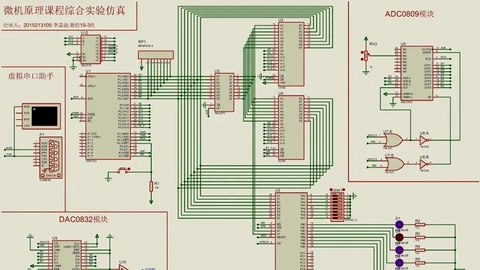 微机原理51单片机综合实验