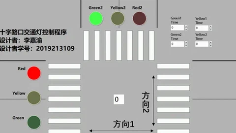 基于LabVIEW+ELVIS Ⅱ的智能交通灯系统